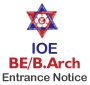 TU-IOE Entrance Exam Notice for BE/B.Arch 2081 2082