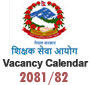 TSC - Shikshak Sewa Aayog Vacancy Calendar 2081/2082 (2024-2025)