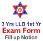 TU 3 Years LLB 1st Year Examination Form Fill Up Notice