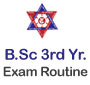 TU 4 Yrs B.Sc. 3rd Year exam routine published