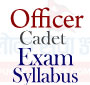 Officer Cadet Exam Syllabus - Nepal Army 