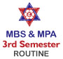 TU MBS and MPA 3rd Semester Exam Routine