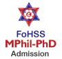 TUFoHSS Admission notice for MPhil-PhD Level Studies