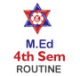 TU M.Ed 4th Semester Exam Routine